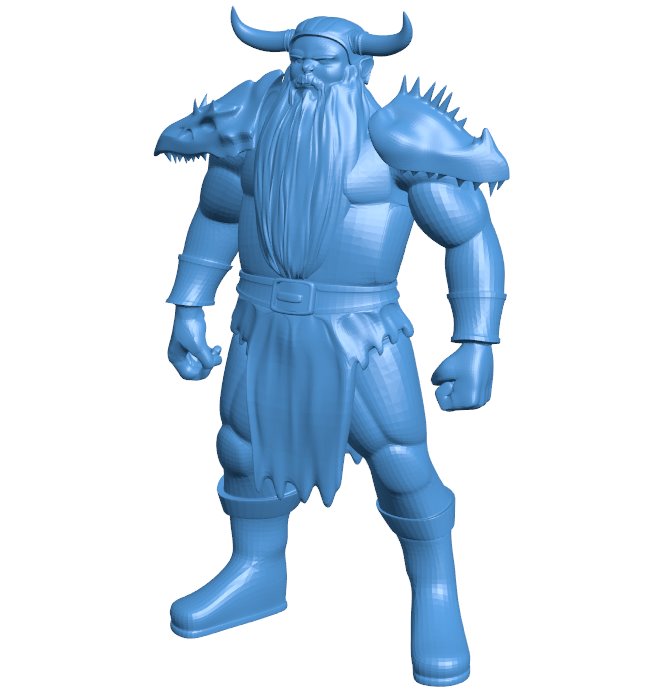 Frost giant B010032 file Obj or Stl free download 3D Model for CNC and 3d printer