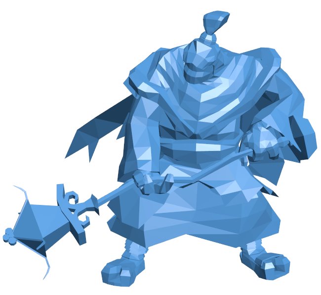 Jax - League of Legends B009958 file Obj or Stl free download 3D Model for CNC and 3d printer