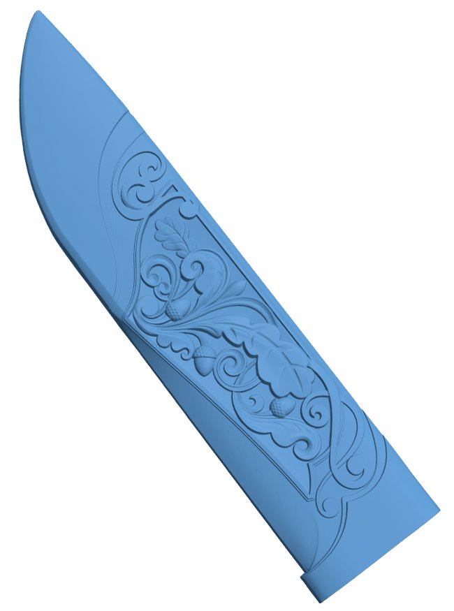Knife pattern T0006841 download free stl files 3d model for CNC wood carving