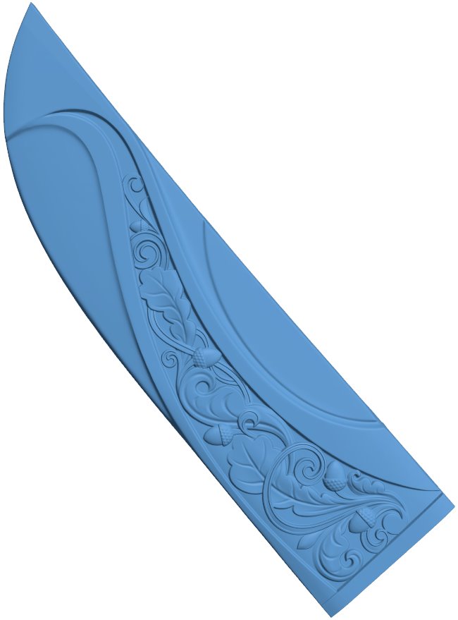 Knife pattern T0006911 download free stl files 3d model for CNC wood carving