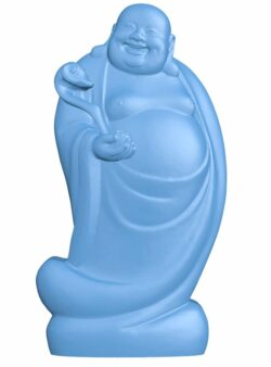 Laughing buddha T0007153 download free stl files 3d model for CNC wood carving