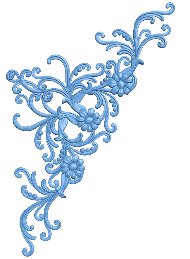 Pattern decor design T0006610 download free stl files 3d model for CNC wood carving