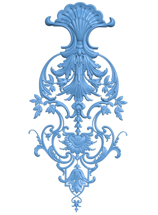 Pattern decor design T0006687 download free stl files 3d model for CNC wood carving