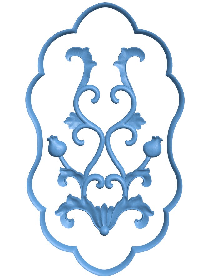 Pattern decor design T0006696 download free stl files 3d model for CNC wood carving