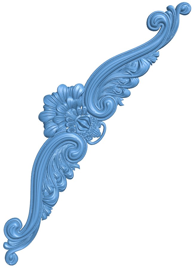 Pattern decor design T0006732 download free stl files 3d model for CNC wood carving