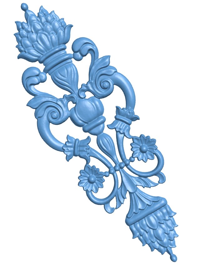 Pattern decor design T0006737 download free stl files 3d model for CNC wood carving