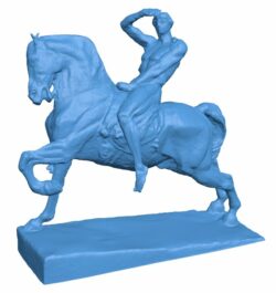 Physical Energy at Kensington Gardens, London – scan B009967 file Obj or Stl free download 3D Model for CNC and 3d printer