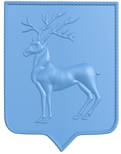 Picture of deer T0007133 download free stl files 3d model for CNC wood carving