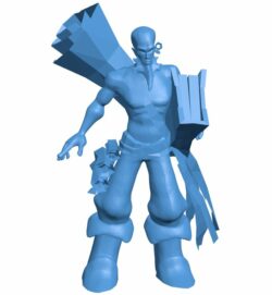 Ryze – League of Legends B009959 file Obj or Stl free download 3D Model for CNC and 3d printer