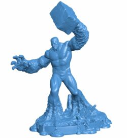 Sandman – superman B010007 file Obj or Stl free download 3D Model for CNC and 3d printer