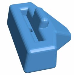 Smartphone stand B010114 file Obj or Stl free download 3D Model for CNC and 3d printer