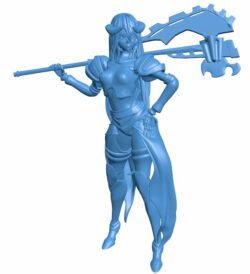 Albedo overlord B010236 file Obj or Stl free download 3D Model for CNC and 3d printer