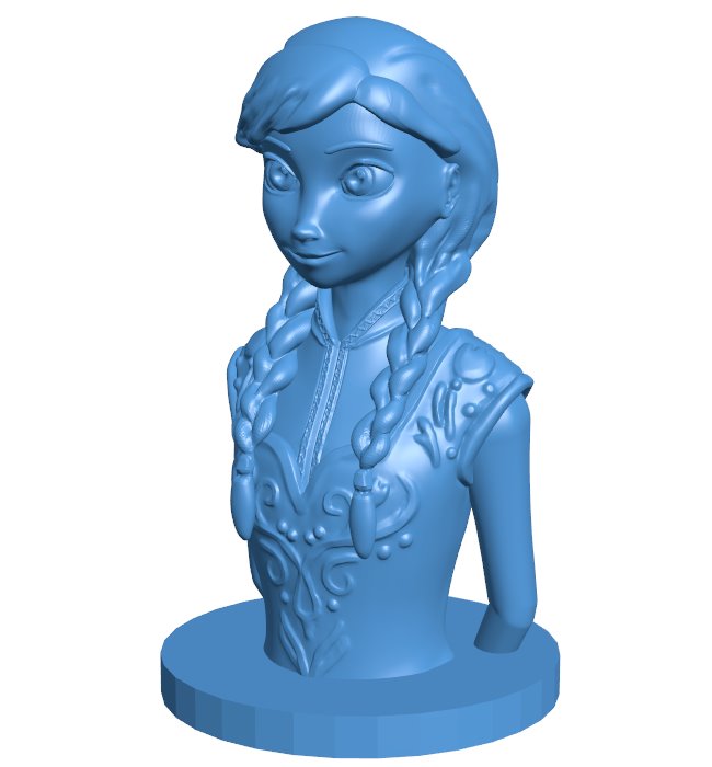 OBJ file AMANDA THE ADVENTURER (NOT FOR PRINT) .obj 👾・Template to download  and 3D print・Cults