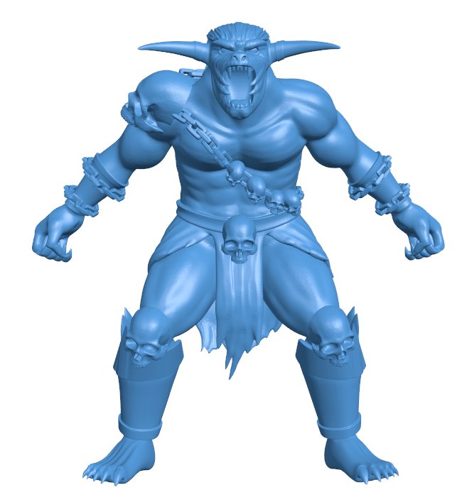 Balor B010319 file Obj or Stl free download 3D Model for CNC and 3d printer