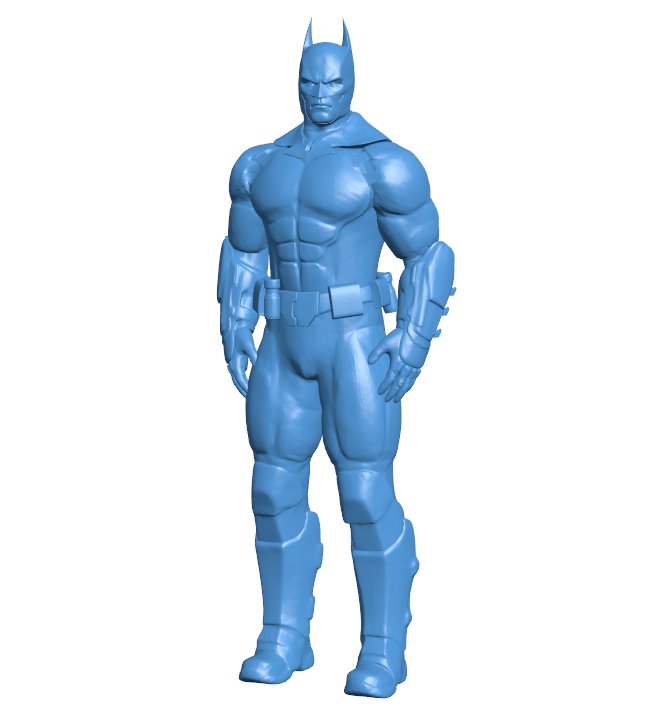 Batman - superman B010414 file Obj or Stl free download 3D Model for CNC and 3d printer