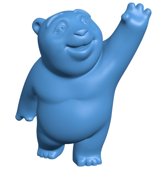 3D Bear from Masha and the Bear T-pose - TurboSquid 2132405