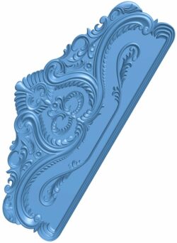 Bed frame pattern T0007509 download free stl files 3d model for CNC wood carving