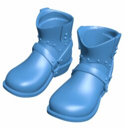 Boots B010415 file Obj or Stl free download 3D Model for CNC and 3d printer