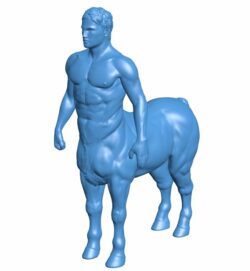 Centaur B010378 file Obj or Stl free download 3D Model for CNC and 3d printer