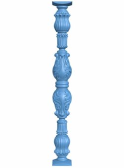 Column pattern T0007264 download free stl files 3d model for CNC wood carving