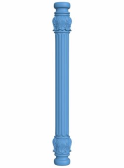 Column pattern T0007266 download free stl files 3d model for CNC wood carving