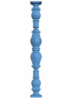 Column pattern T0007267 download free stl files 3d model for CNC wood carving