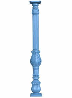 Column pattern T0007269 download free stl files 3d model for CNC wood carving