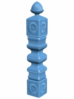 Column pattern T0007703 download free stl files 3d model for CNC wood carving