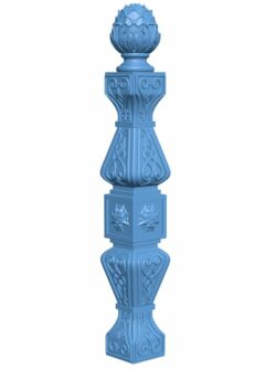 Column pattern T0007707 download free stl files 3d model for CNC wood carving