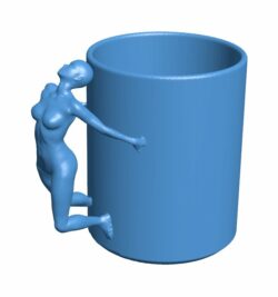Cup B010451 file Obj or Stl free download 3D Model for CNC and 3d printer