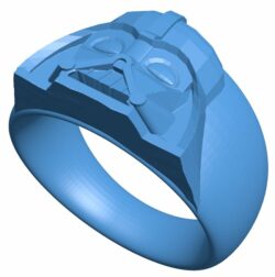 Darth Ring B010476 file Obj or Stl free download 3D Model for CNC and 3d printer