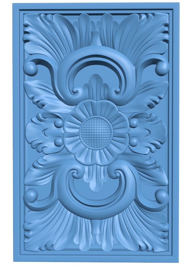 Door frame pattern T0007743 download free stl files 3d model for CNC wood carving