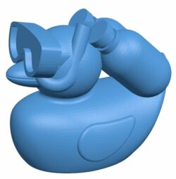 Duck B010277 file Obj or Stl free download 3D Model for CNC and 3d printer