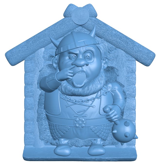 Dwarf T0007271 download free stl files 3d model for CNC wood carving