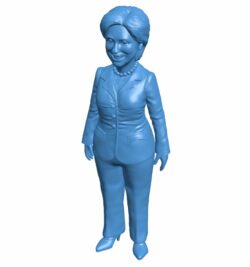 Hillary B010339 file Obj or Stl free download 3D Model for CNC and 3d printer