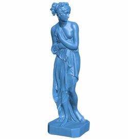 Iphigenia B010310 file Obj or Stl free download 3D Model for CNC and 3d printer