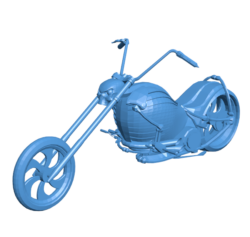 Lost Soul Bike B010354 file Obj or Stl free download 3D Model for CNC and 3d printer