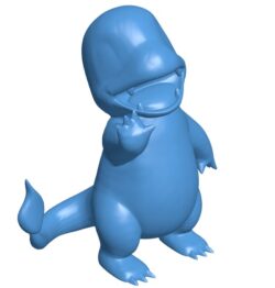 Mander – pokemon B010457 file Obj or Stl free download 3D Model for CNC and 3d printer