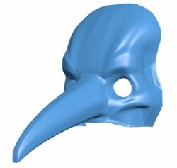 Mask moreto B010279 file Obj or Stl free download 3D Model for CNC and 3d printer