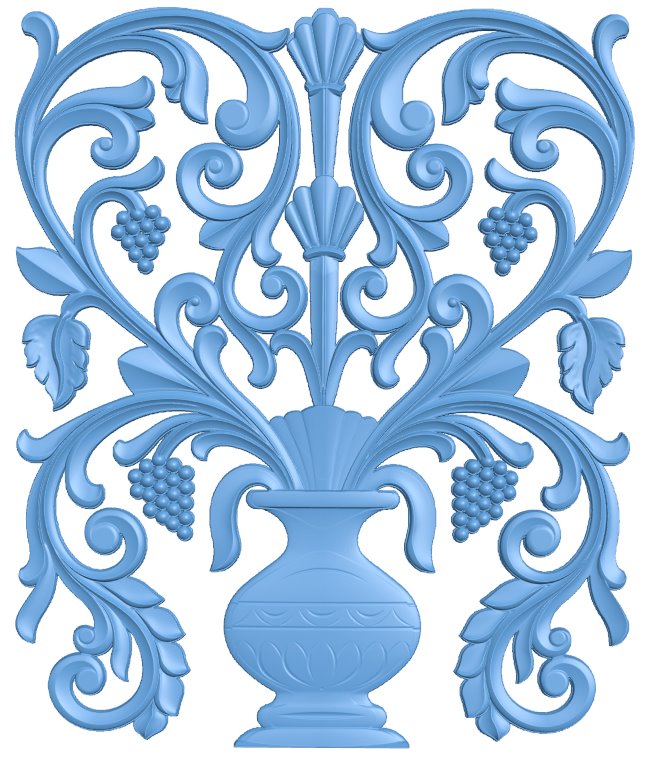 Pattern decor design T0007350 download free stl files 3d model for CNC wood carving