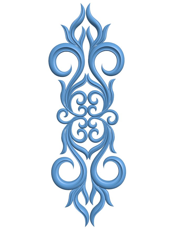 Pattern decor design T0007606 download free stl files 3d model for CNC wood carving