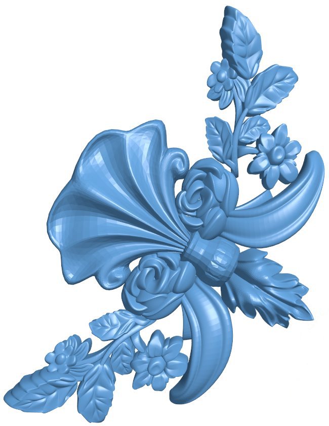 Pattern decor design T0007690 download free stl files 3d model for CNC wood carving