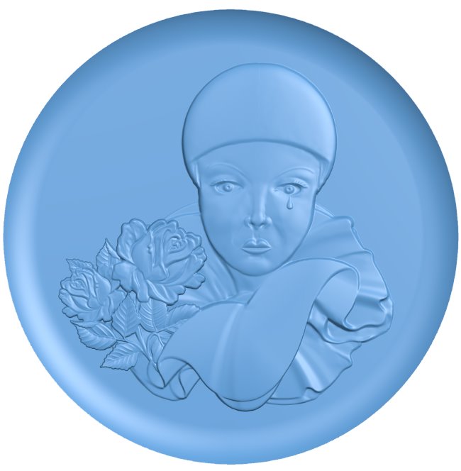 Picture of women T0007729 download free stl files 3d model for CNC wood carving