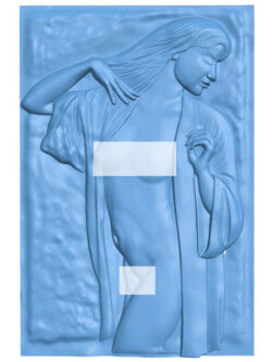 Picture of women T0007730 download free stl files 3d model for CNC wood carving