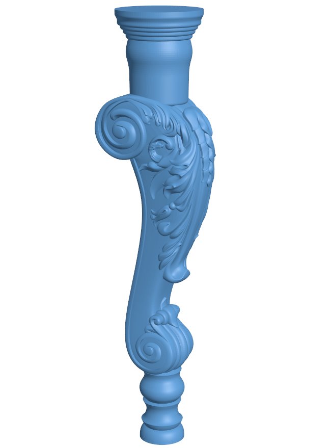 Table legs and chairs T0007292 download free stl files 3d model for CNC wood carving