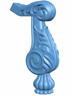 Table legs and chairs T0007366 download free stl files 3d model for CNC wood carving