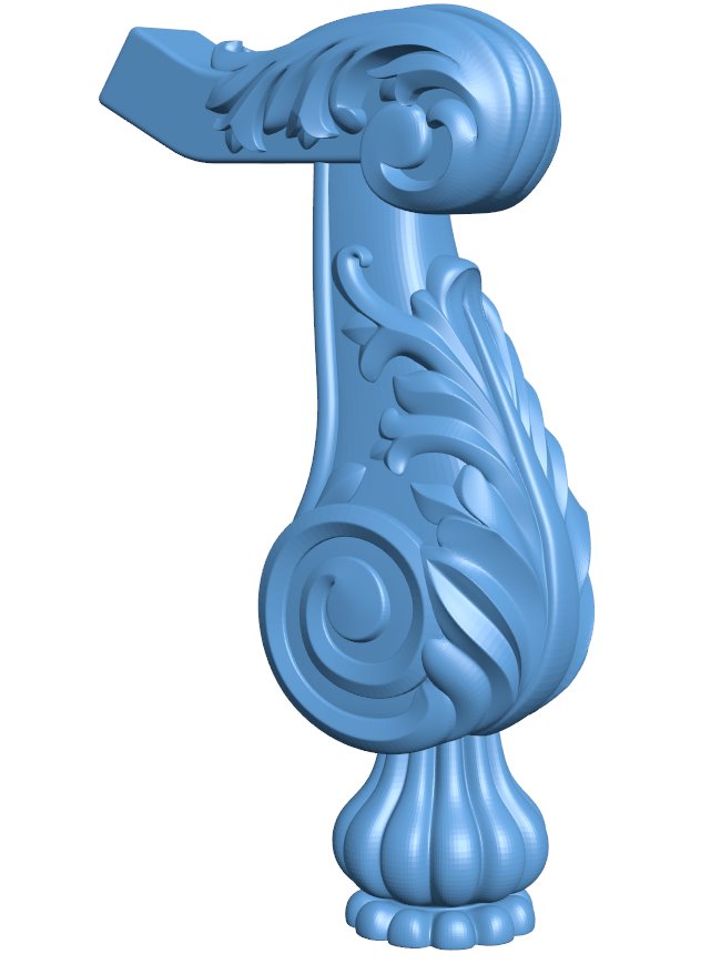 Table legs and chairs T0007366 download free stl files 3d model for CNC wood carving