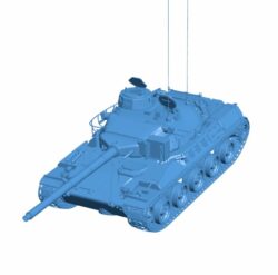 Tank AMX30 B010371 file Obj or Stl free download 3D Model for CNC and 3d printer
