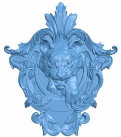 Tiger pattern T0007700 download free stl files 3d model for CNC wood carving