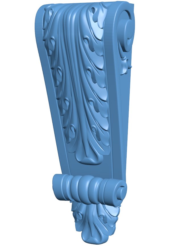 Top of the column T0007780 download free stl files 3d model for CNC wood carving